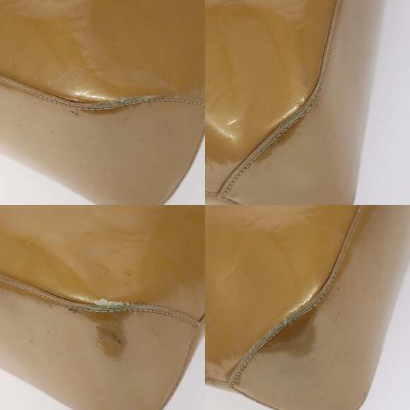 LOUIS VUITTON Monogram Vernis Brentwood Shoulder Bag Noisette M91511 - Picture 10 of 12